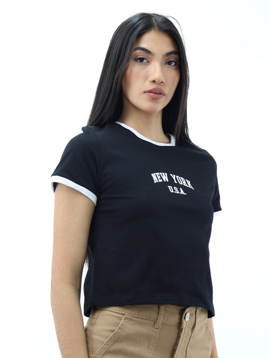 Playera estampada