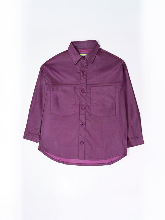 Sobrecamisa Oversize Lona