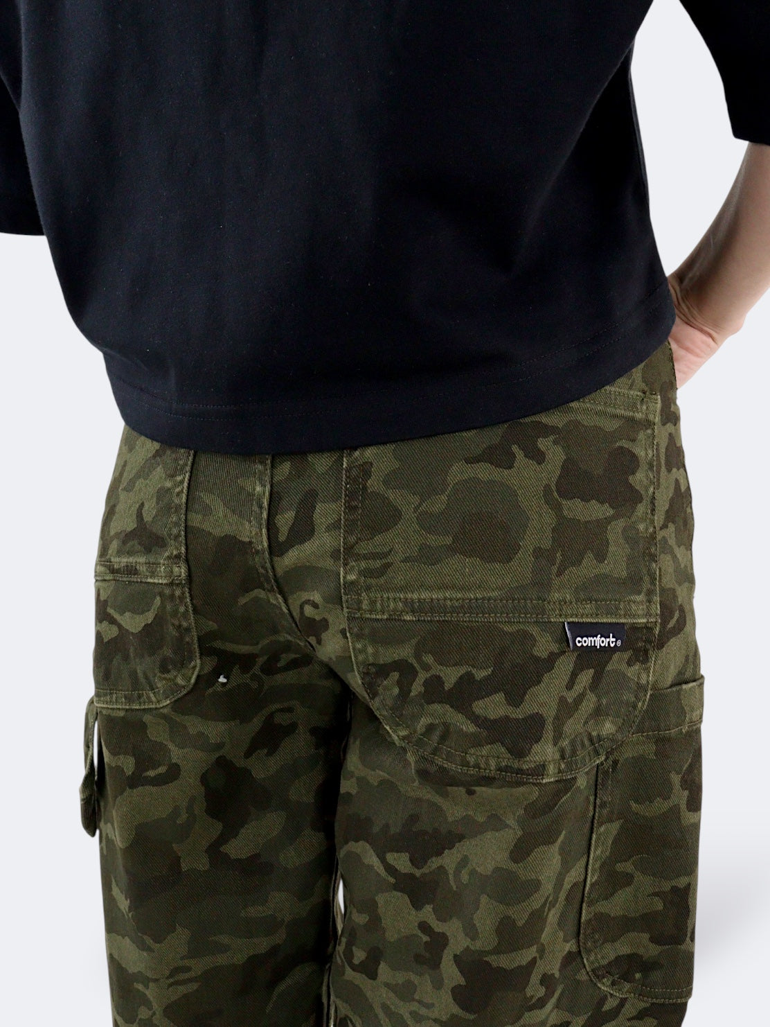 Jeans Baggy-Tiro Alto