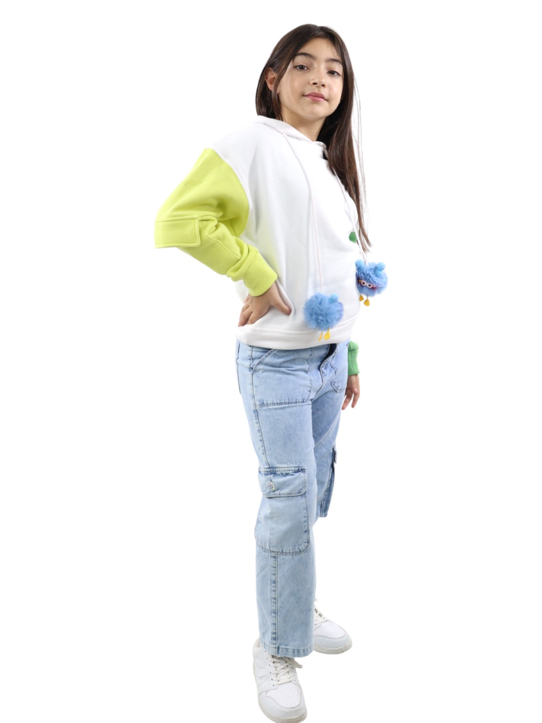 Sudadera de color combinado
