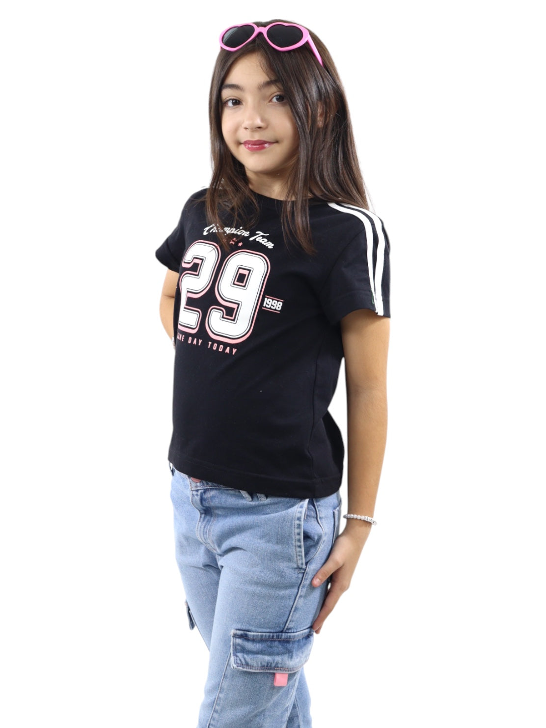 Playera manga corta