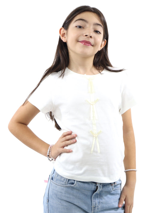 Playera manga corta
