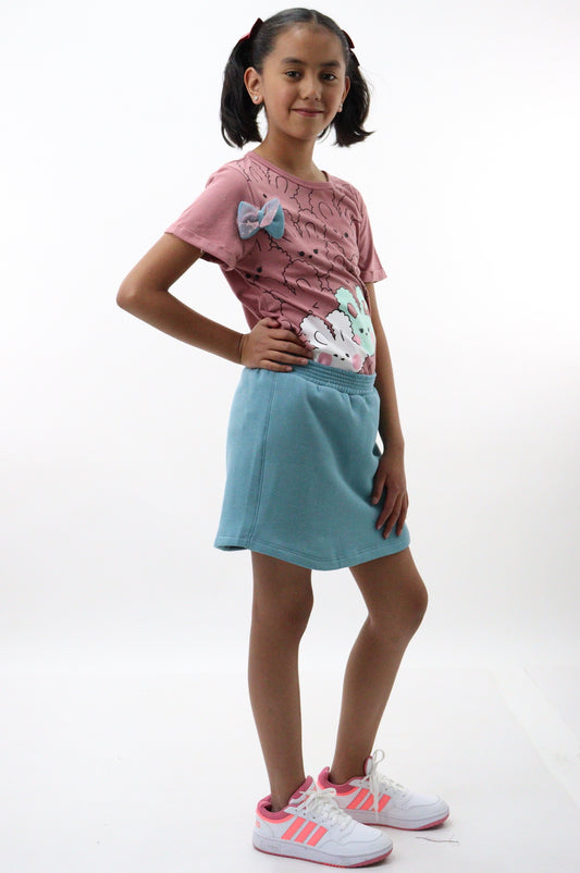 Conjunto falda short/playera