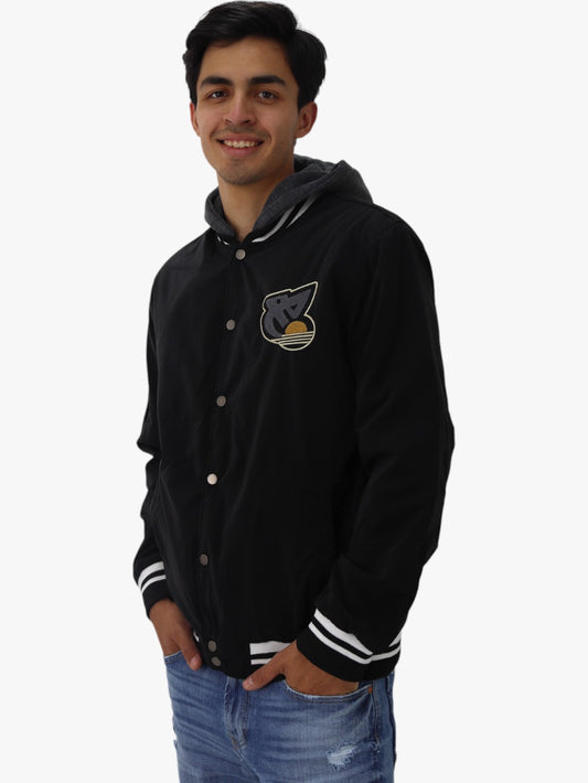 Chamarra bomber-Negro