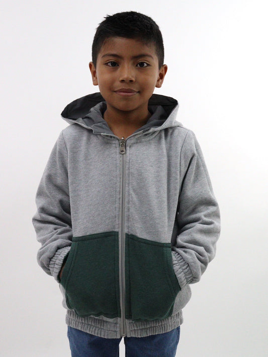 Chamarra rompevientos doble vista