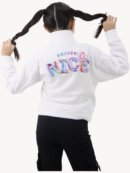 Chamarra con estampado