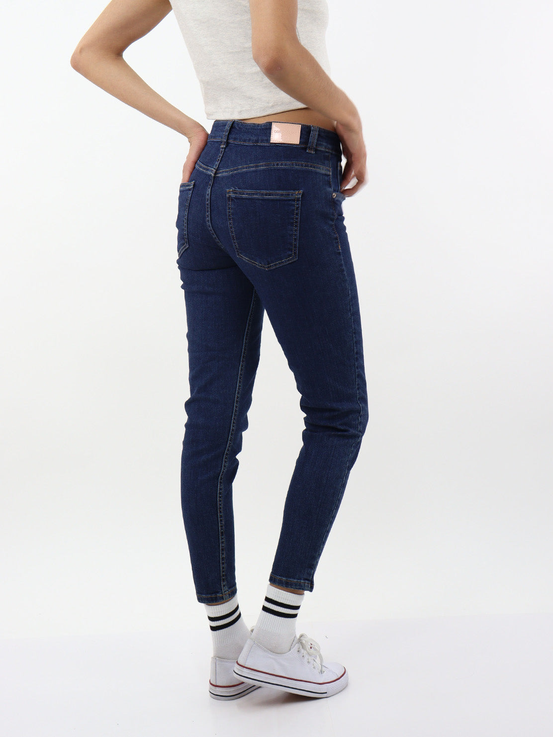 Jeans skinny azul oscuro