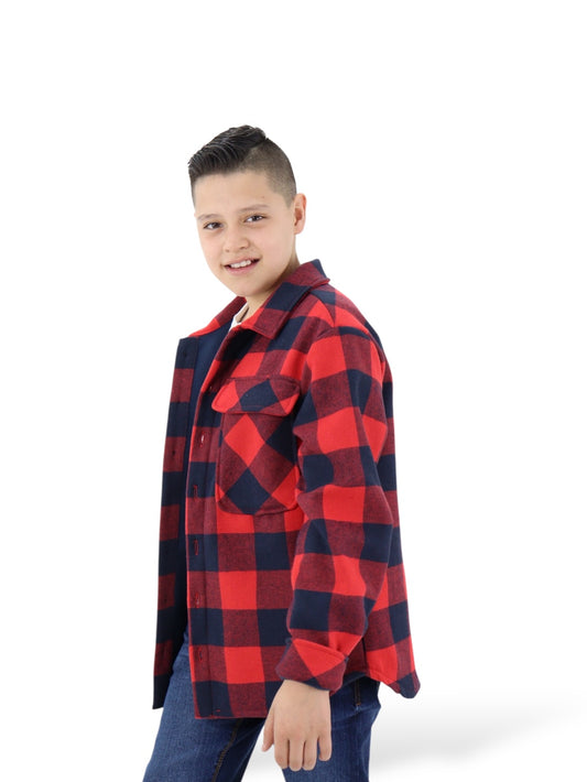 Sobrecamisa a cuadros