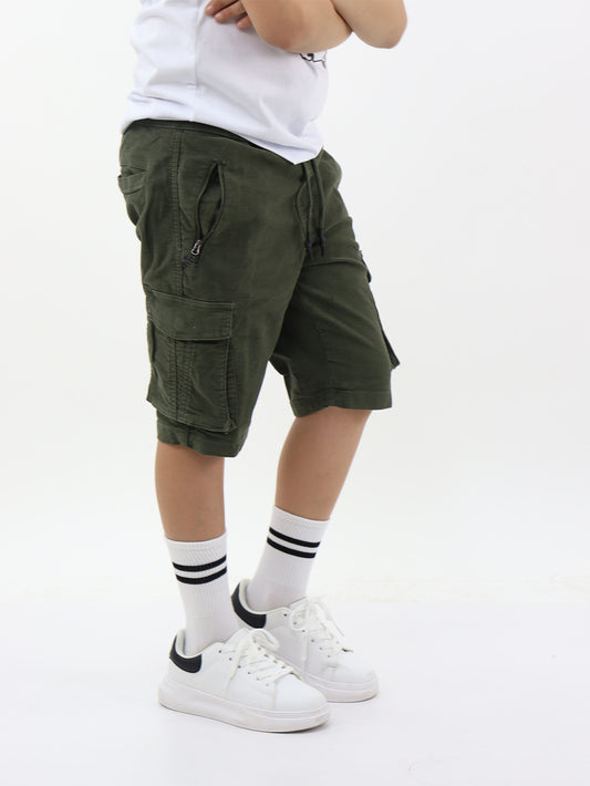 Bermuda cargo verde militar