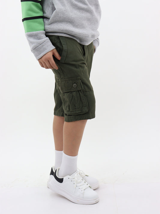 Bermuda cargo verde militar