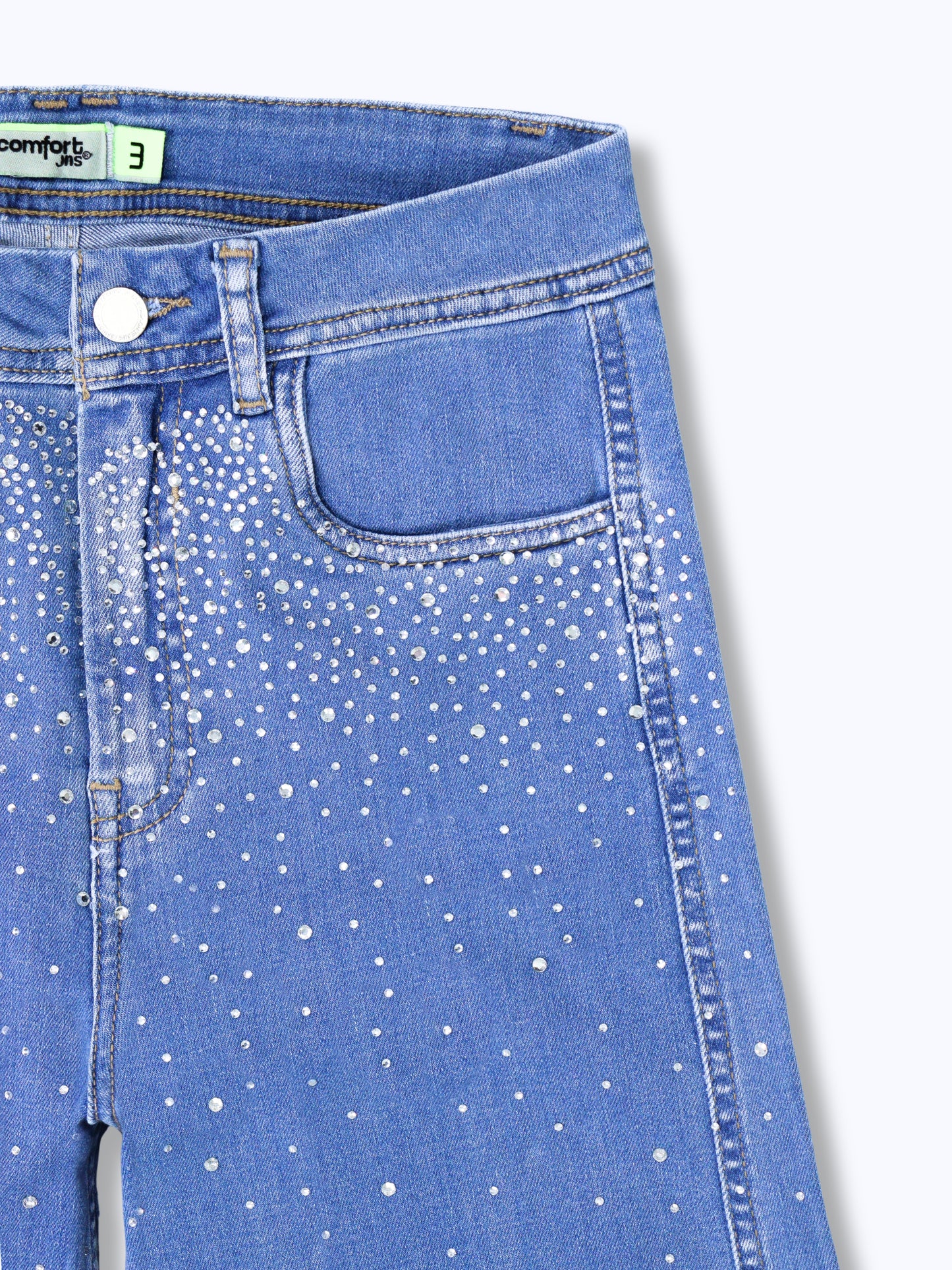 Jeans Wide Leg Brillos