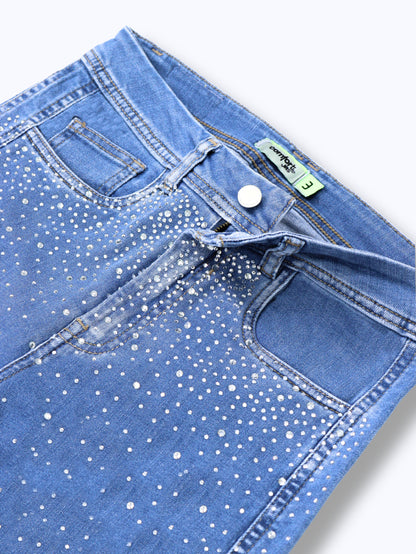 Jeans Wide Leg Brillos