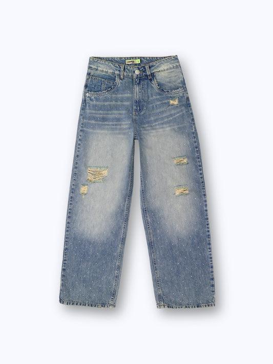 Jeans Baggy Brillos