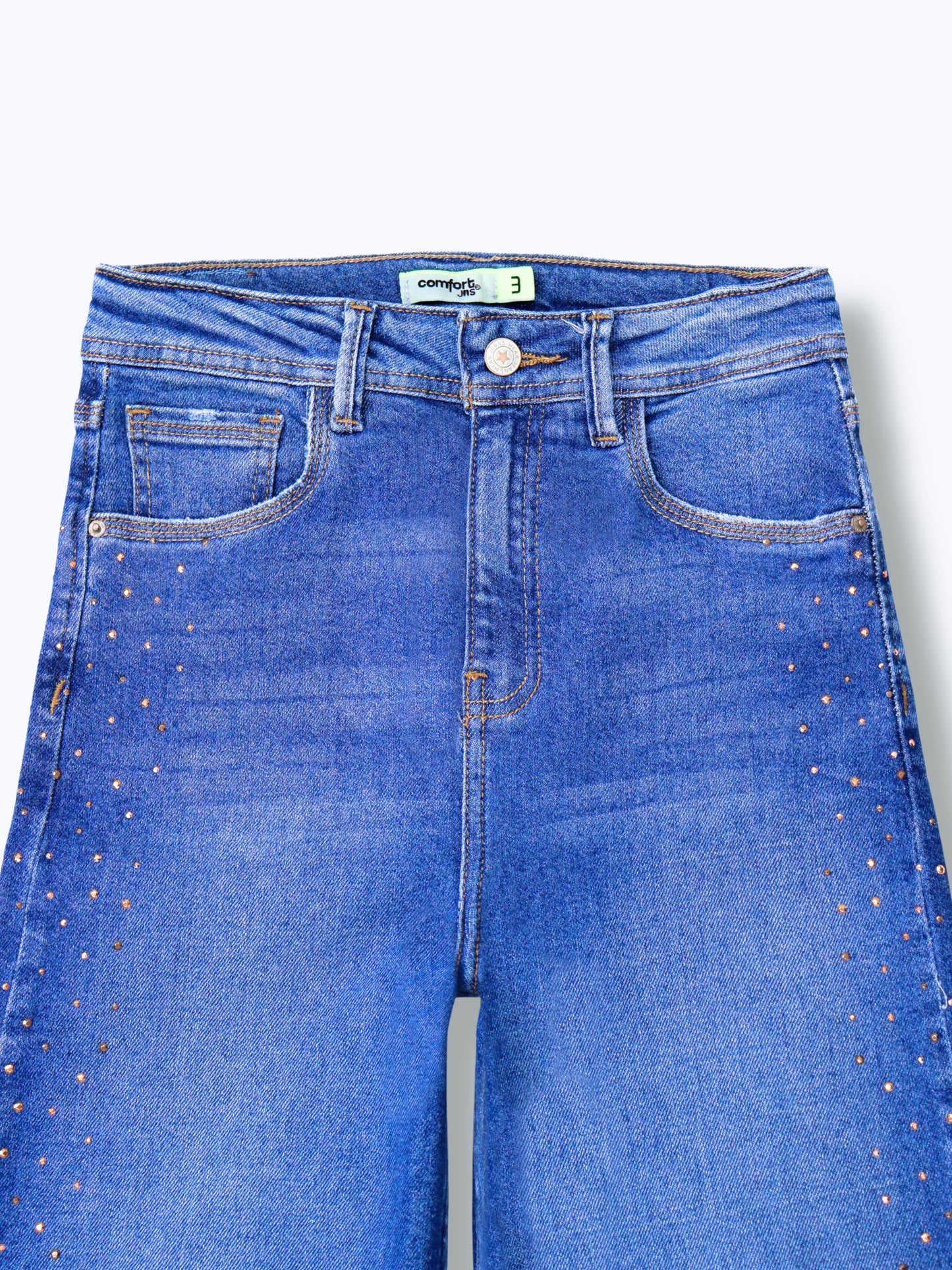 Jeans Wide Leg Brillos