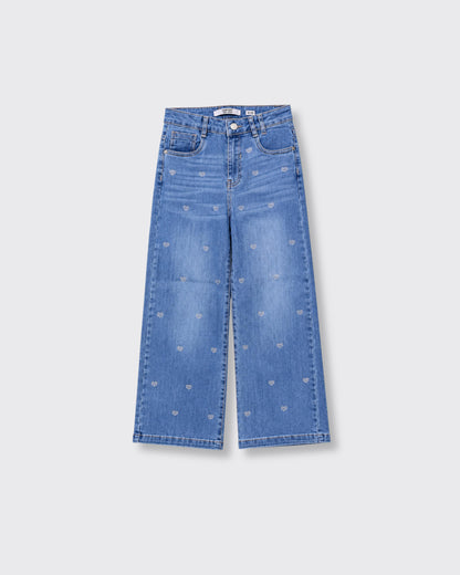 Jeans Wide Leg Brillos