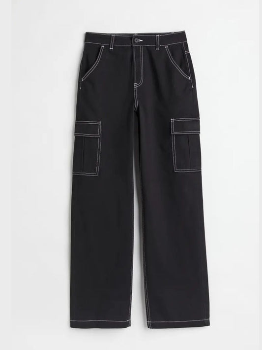 Pantalón Baggy Lona