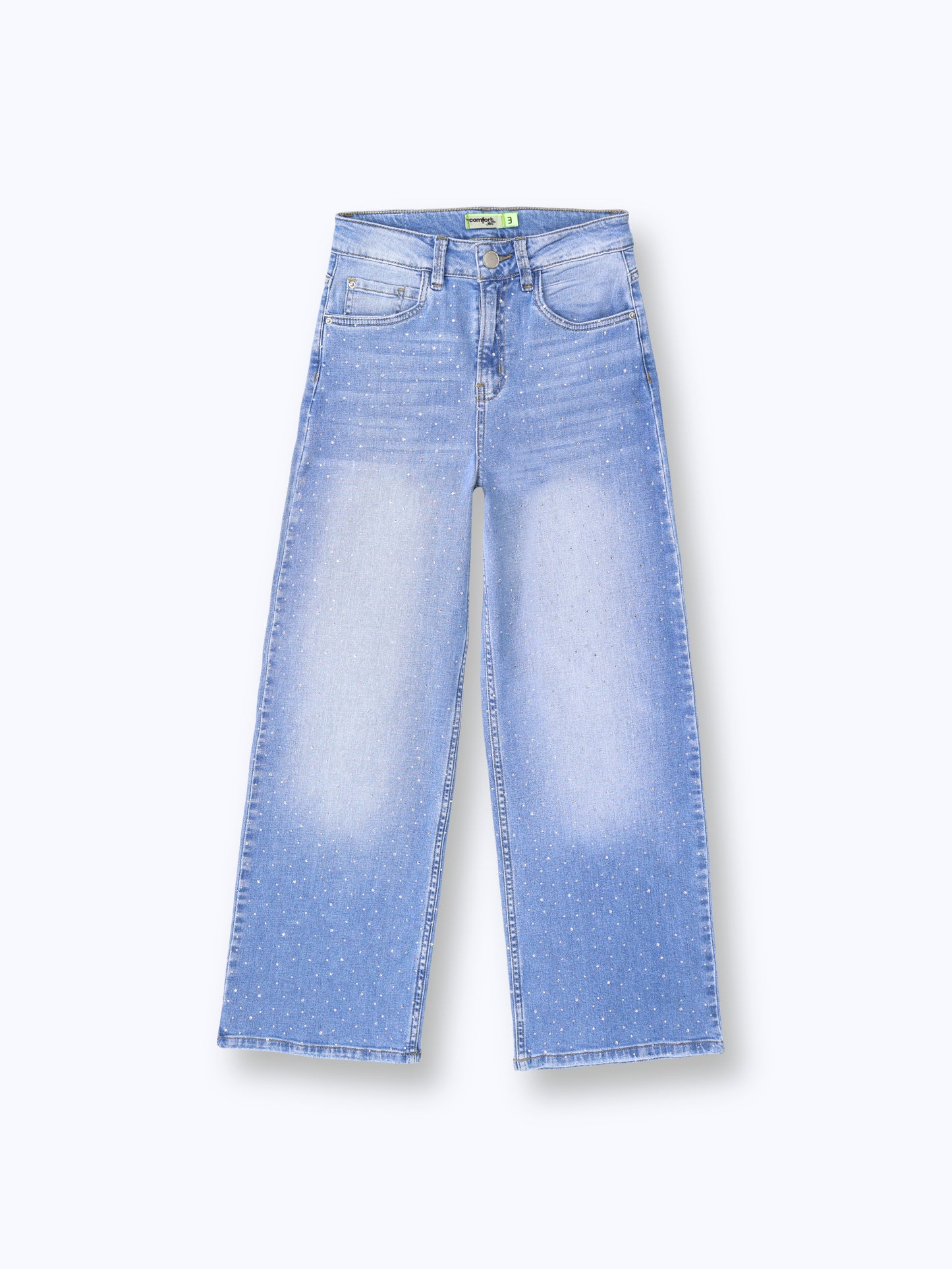 Jeans Wide Leg Brillos