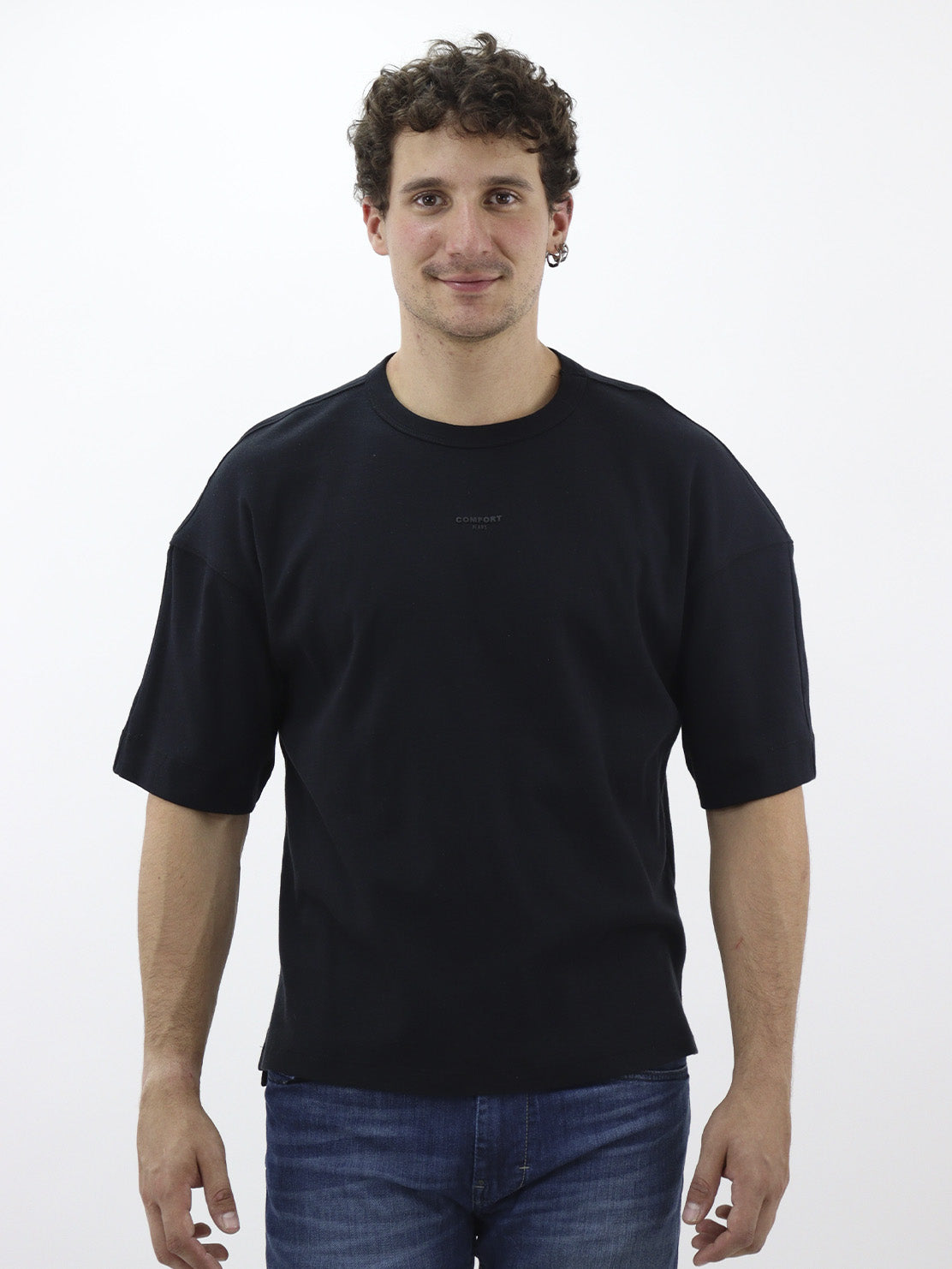 Playera manga corta oversize