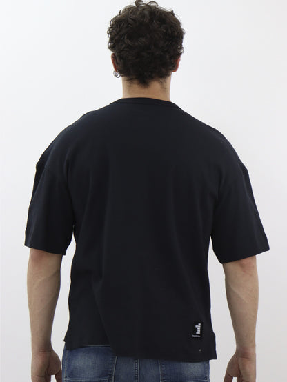 Playera manga corta oversize