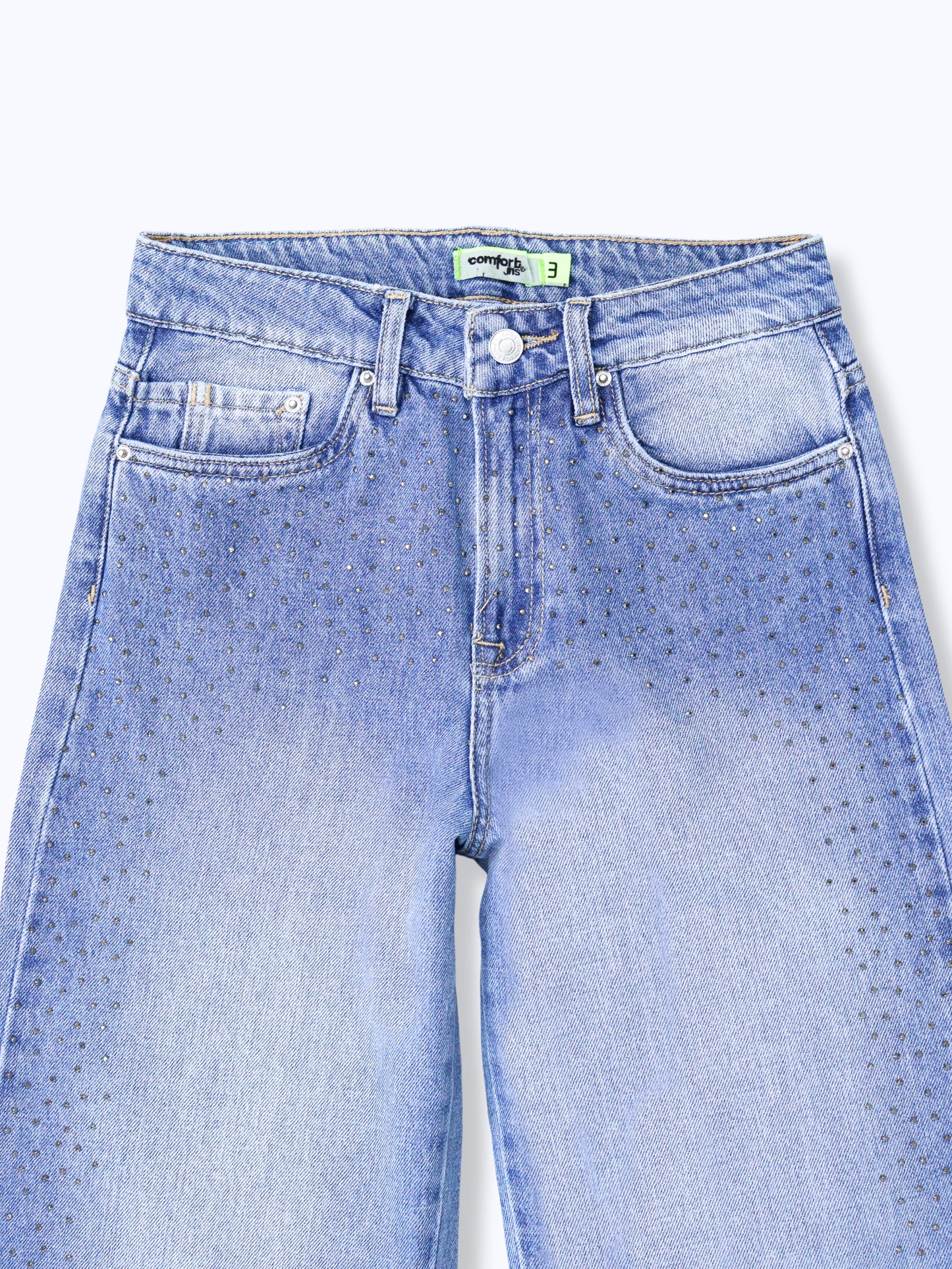 Jeans Wide Leg Brillos
