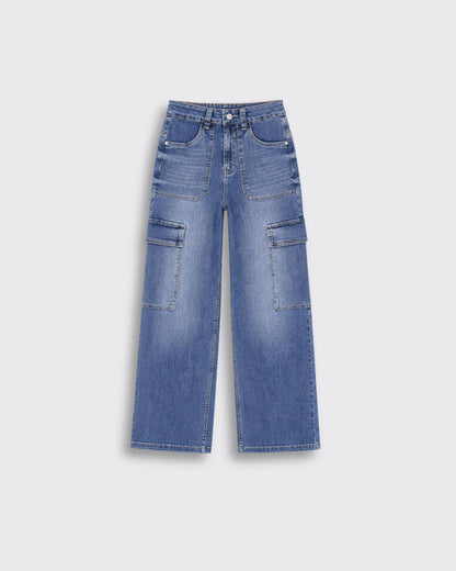 Jeans Recto Cargo