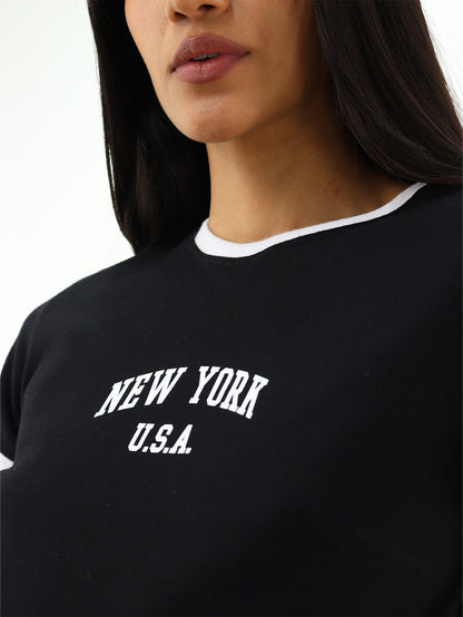 Playera estampada