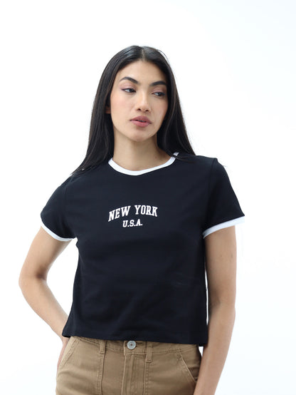 Playera estampada