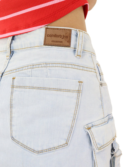 Falda Cargo-Tiro Medio