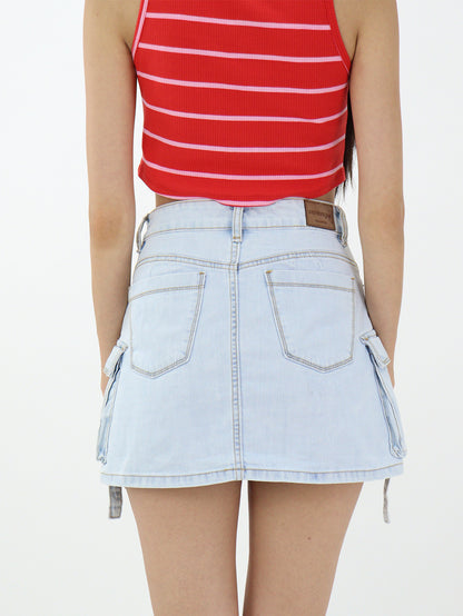 Falda Cargo-Tiro Medio