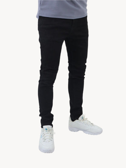 Jeans skinny negro jaspeado (NUEVA TEMPORADA)