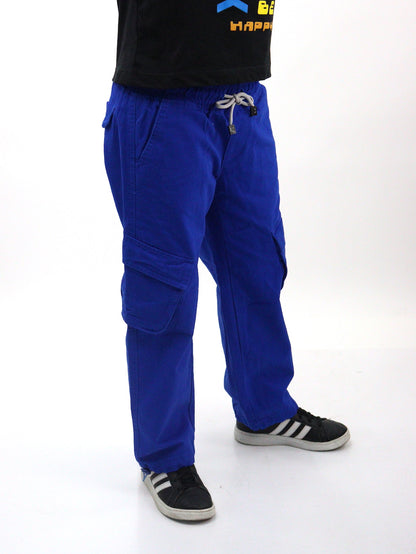 Pantalón parachute de color azul (NUEVA TEMPORADA)