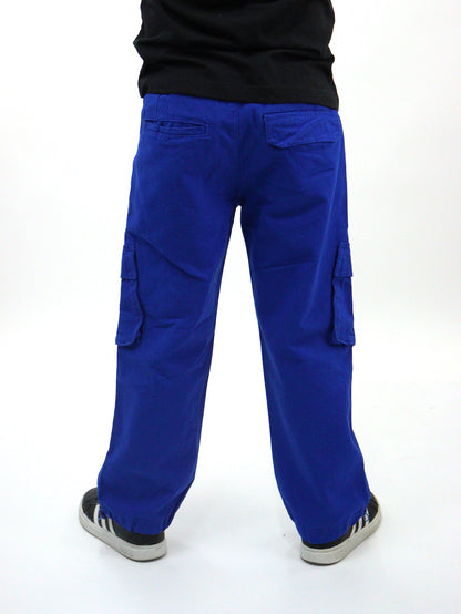 Pantalón parachute de color azul (NUEVA TEMPORADA)