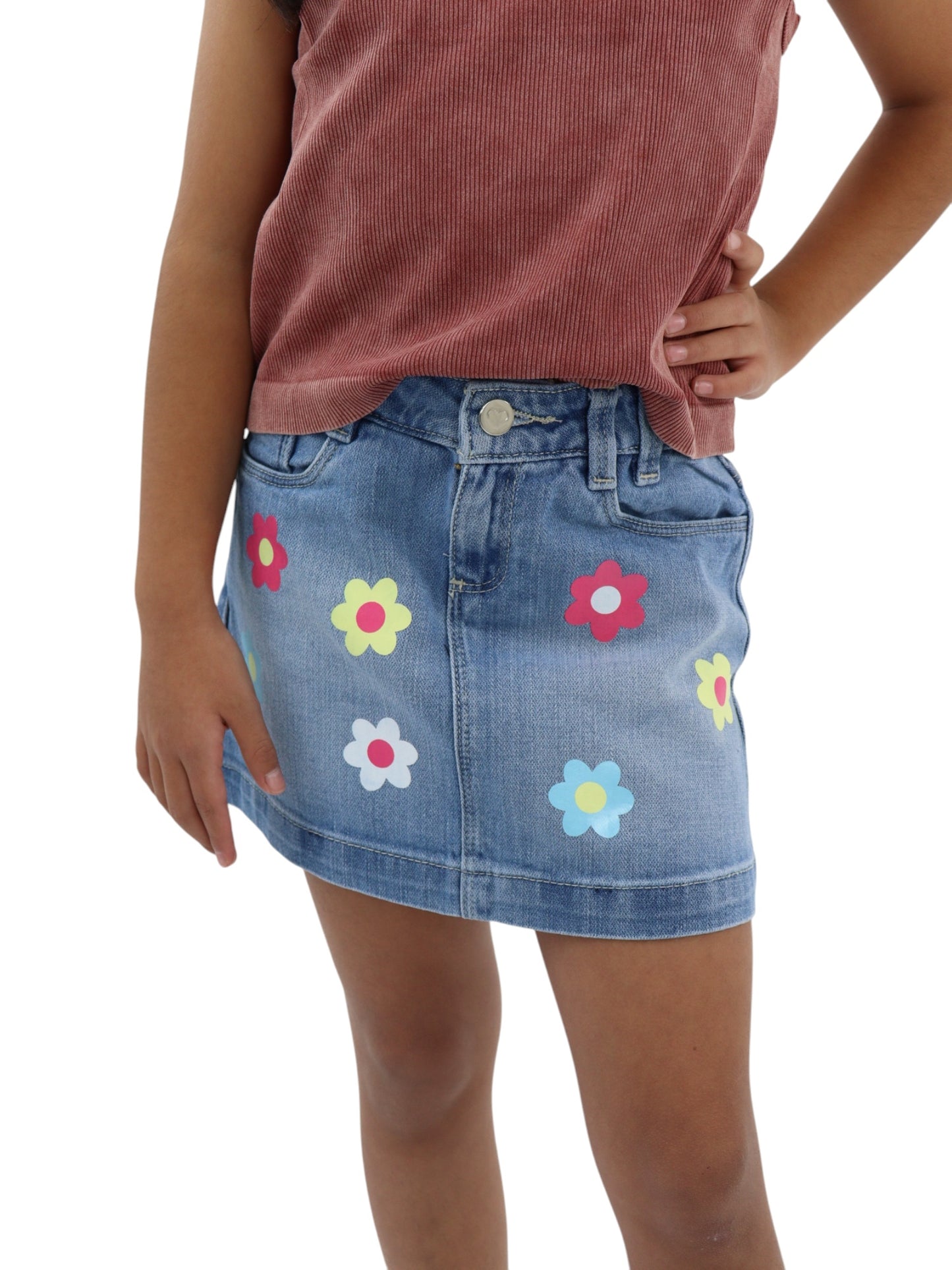 Falda denim