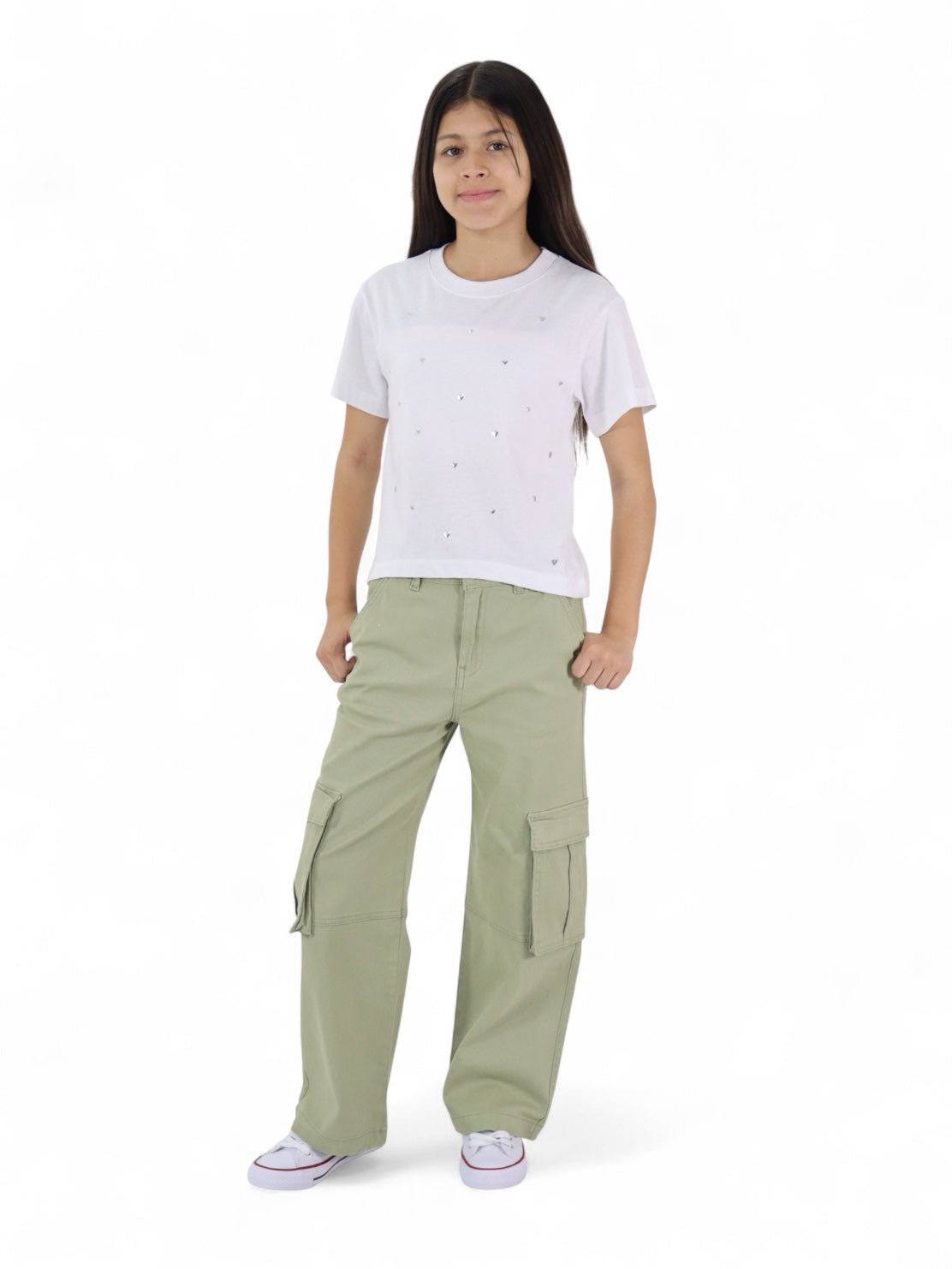 Pantalón Wide Leg Cargo