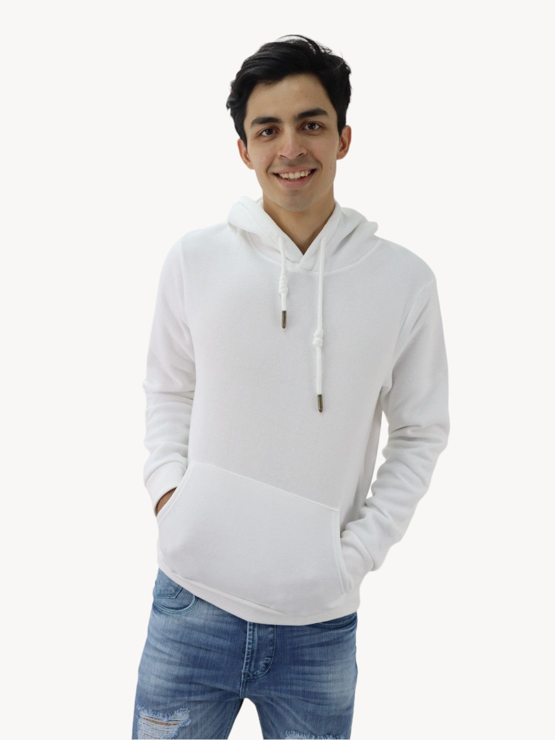 Hoodie unisex blanco (NUEVA TEMPORADA)