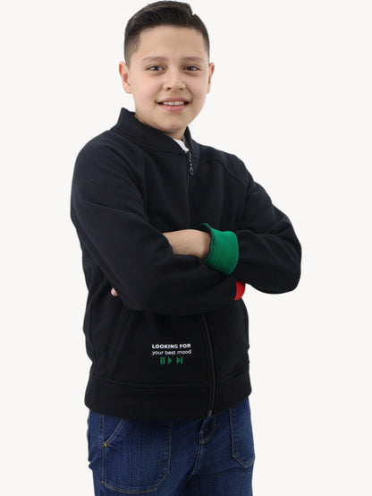Sudadera con cremallera
