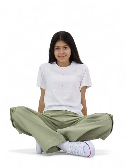 Pantalón Wide Leg Cargo