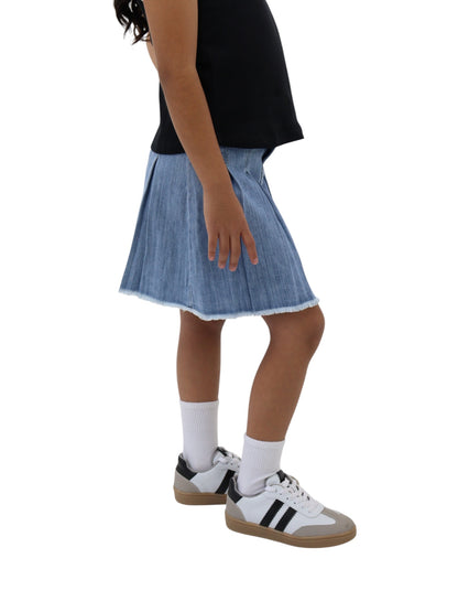 Falda con tablas