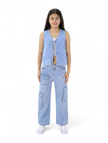 Chaleco Denim