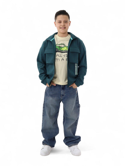 Sudadera Abierta