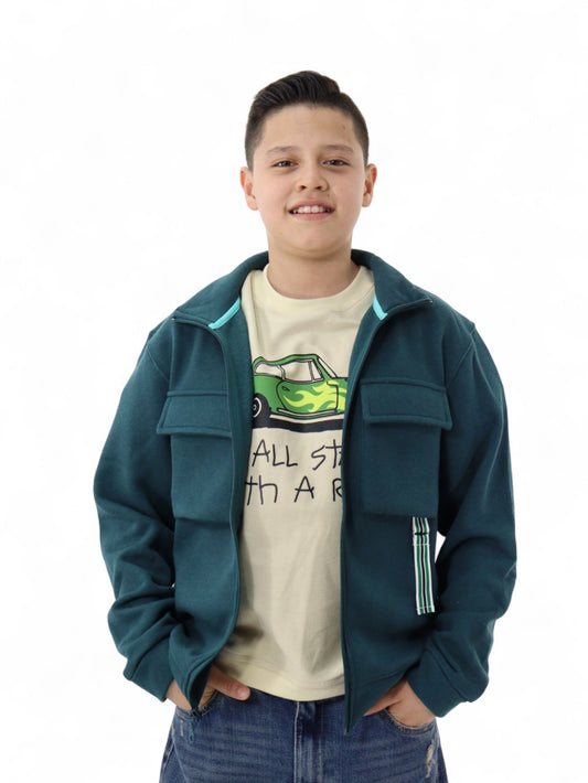 Sudadera Abierta