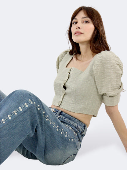 Blusa Crop