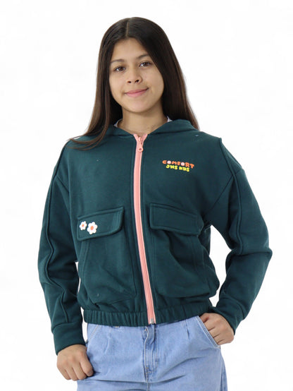 Sudadera Abierta