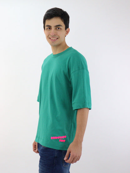 Playera mid size de color verde