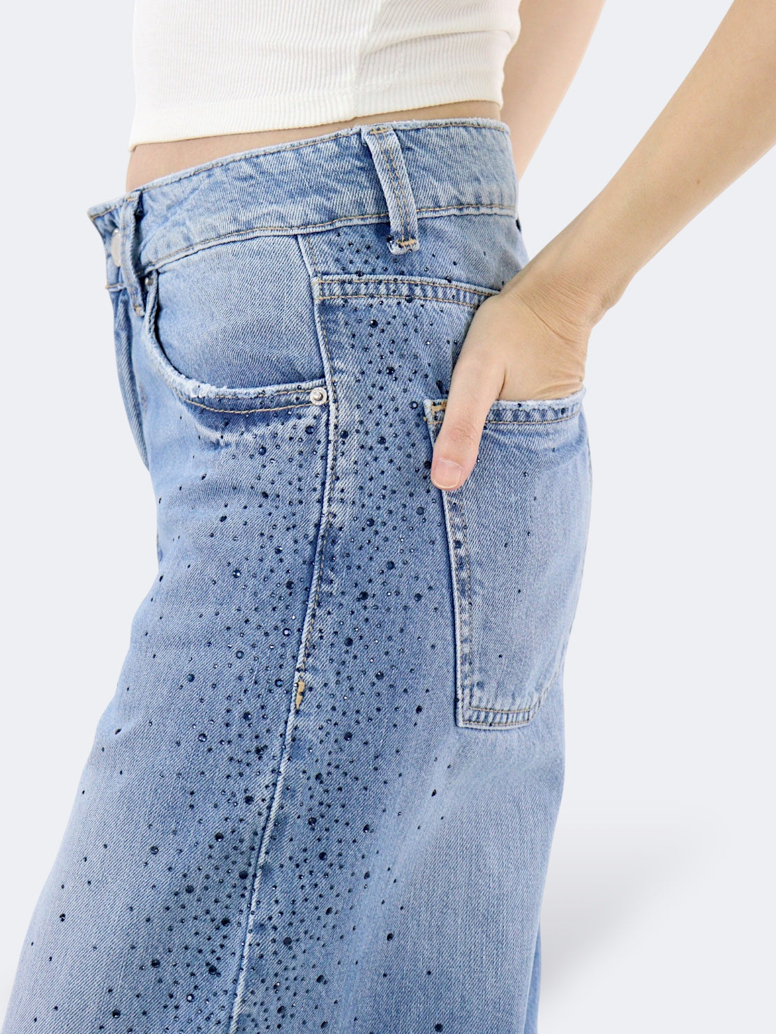 Jeans Baggy Brillos
