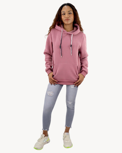 Hoodie unisex rosa palo (NUEVA TEMPORADA)