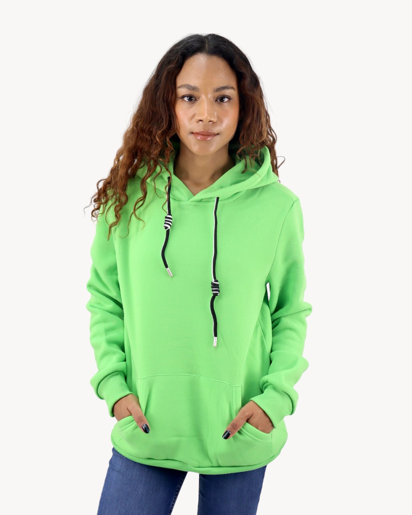 Hoodie unisex verde neón (NUEVA TEMPORADA)