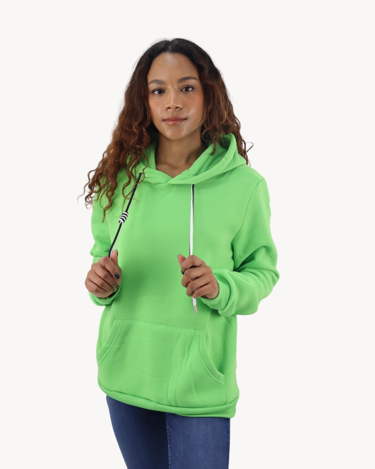 Hoodie unisex verde neón (NUEVA TEMPORADA)