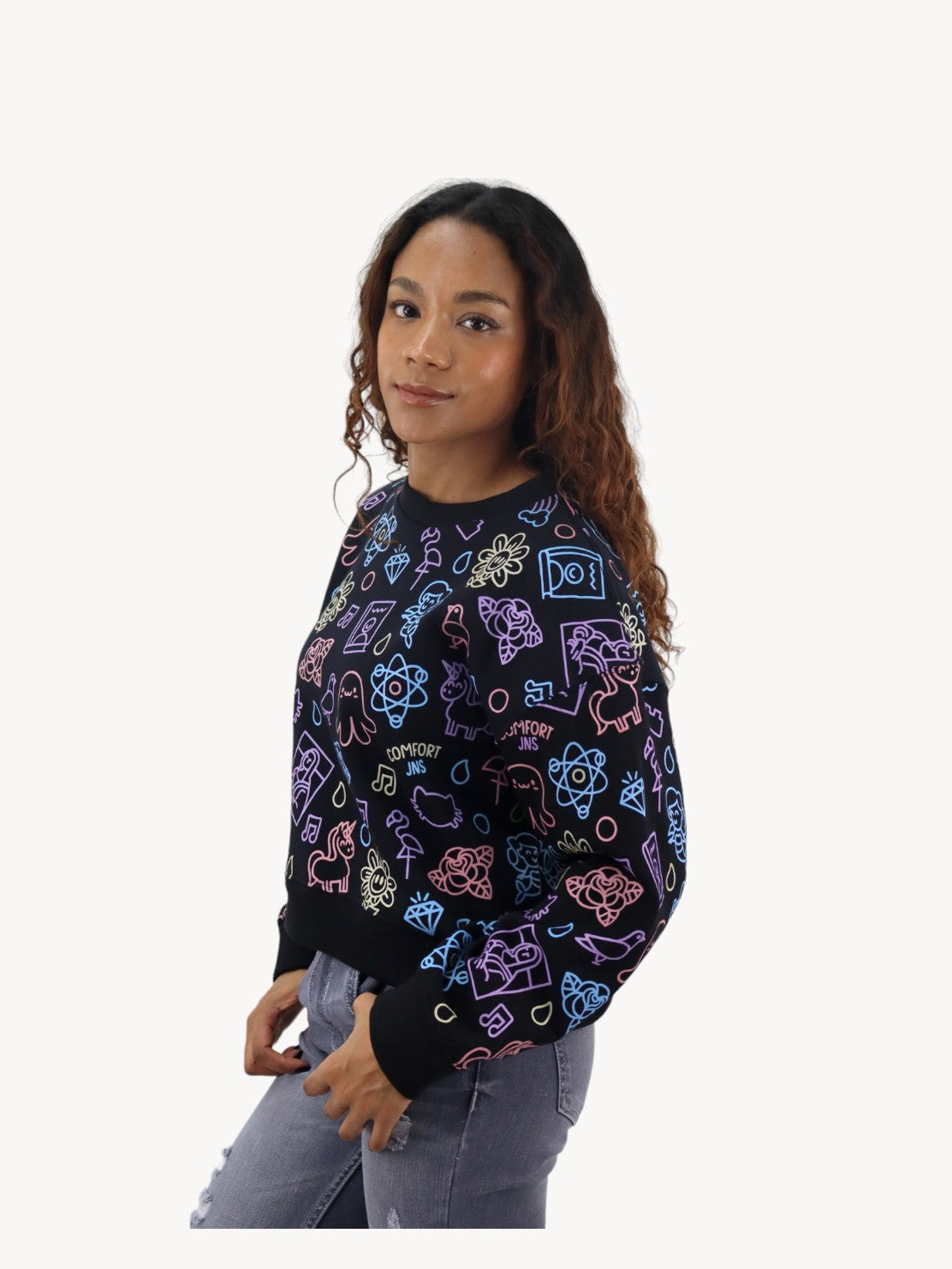 Sudadera cerrada con print (NUEVA TEMPORADA)