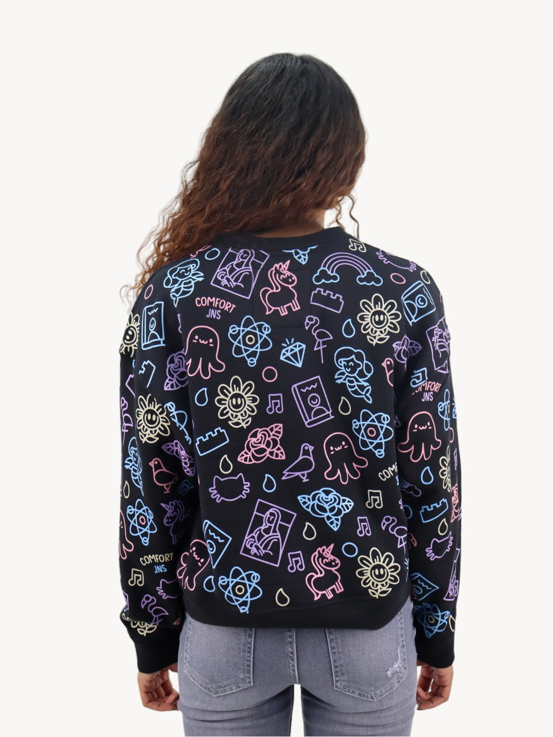 Sudadera cerrada con print (NUEVA TEMPORADA)